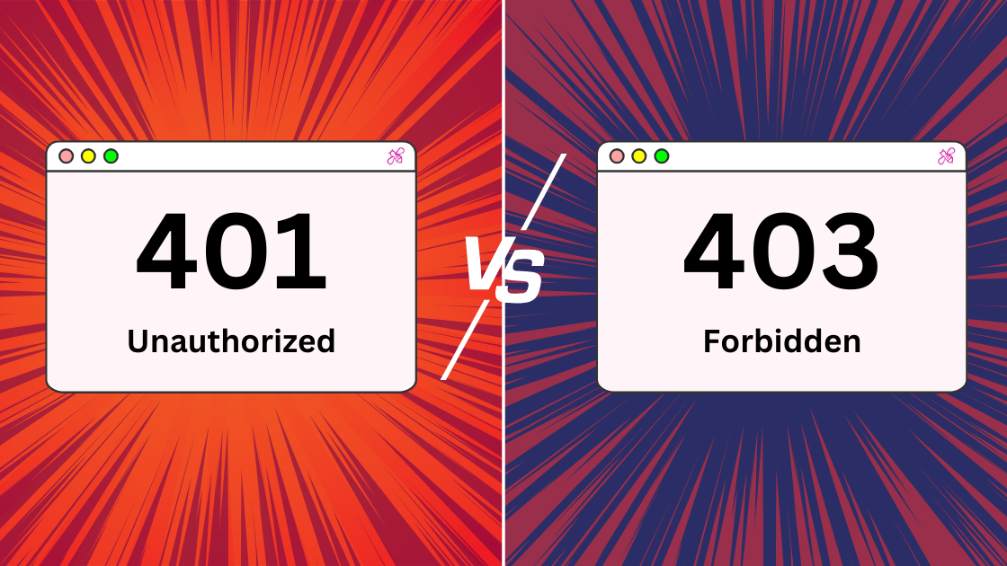 401 Unauthorized vs 403 Forbidden