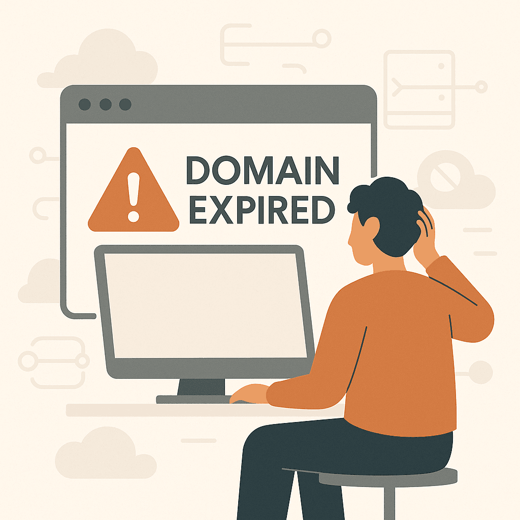 Domain expiry monitoring